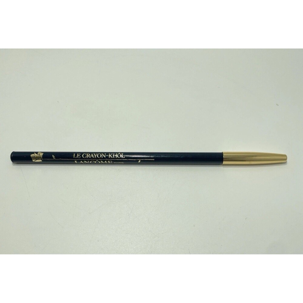 Vtg Lancôme Paris Le Crayon-Khôl Eyeliner Pencil Black Lapis W Germany Made #02